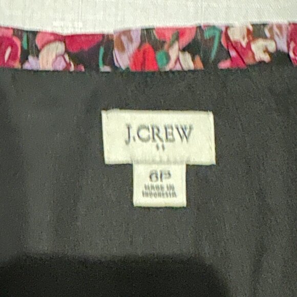 J.Crew Factory Floral Fit & Flare Dress – Pockets - Size 6P - Petite - Picture 4 of 6